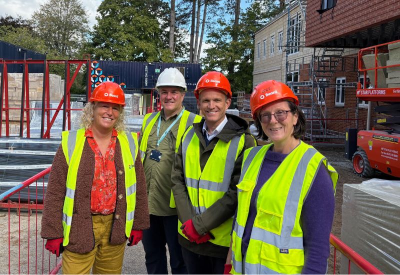 L-R: Jeanette Bird-Paul Harris-Nick Reeve-Sarah Church