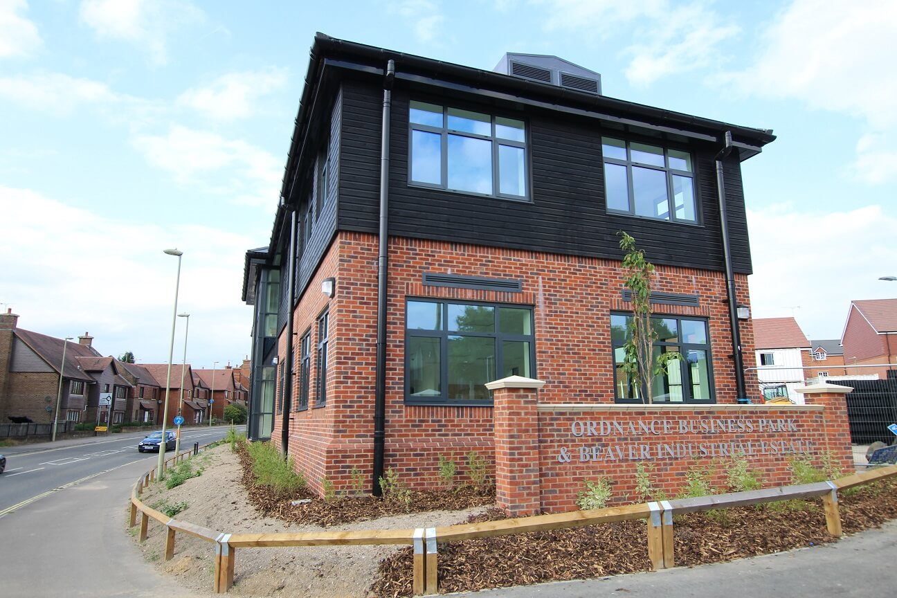 Letting success for new Liphook office/industrial business park built by East Hampshire District Council - Curchod & Co
