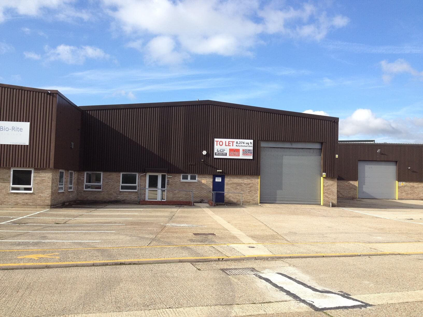 Signs Direct takes industrial property in Alton Curchod & Co