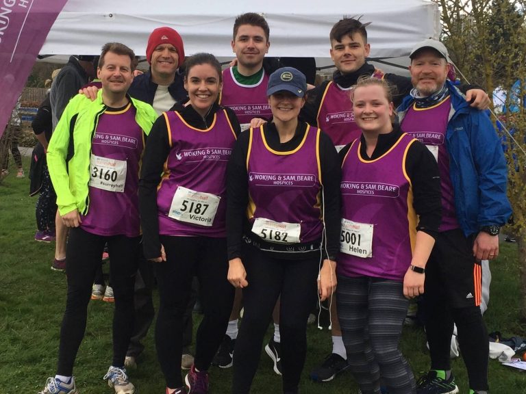 Curchod & Co raises over £1,000 for Woking & Sam Beare Hospice and Wellbeing Care