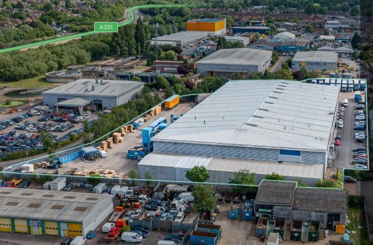 Substantial industrial property investment purchased in Aldershot, Hampshire