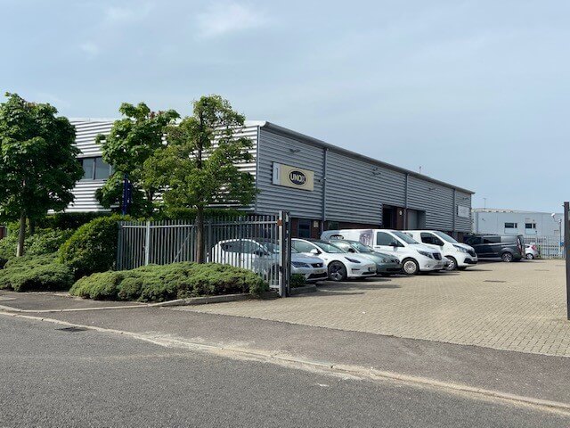 Warehouse property at Camberley Business Centre let to ETA Logistics