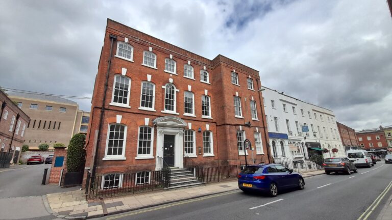 Historical Winchester office building with potential for redevelopment comes to the market for £2.5 million.