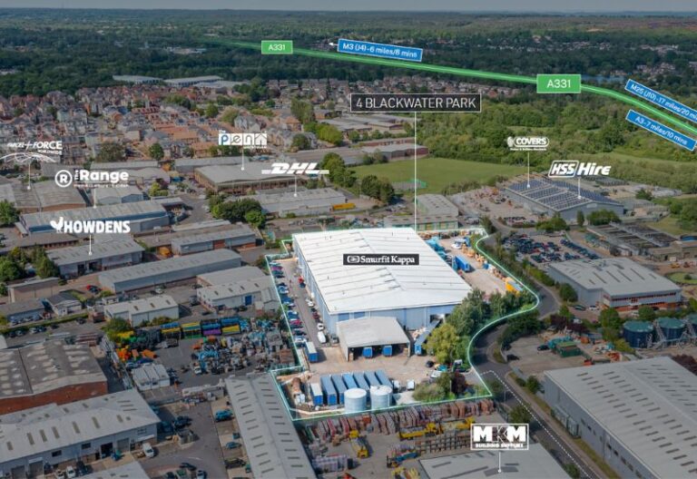 Smurfit Kappa renews ten-year lease at Aldershot’s 4 Blackwater Park